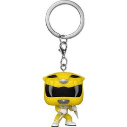 Funko POP! KEYCHAIN: Mighty Morphin Power Rangers 30th- YLW Ranger