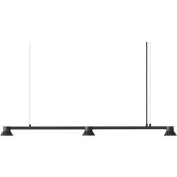 Normann Copenhagen Hat Black Lampada a Sospensione 115cm