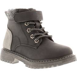 Rockstorm Rockstorm Creed Boys Black Contrast Collar Boots