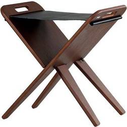 Piet Hein Klaburet Stool Walnut Black Dining Table