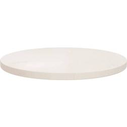 vidaXL hvid Ø50x2,5 Bordplade