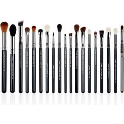 Jessup 19pcs pro eye make up brush set lip eyeshadow brow blending best copper