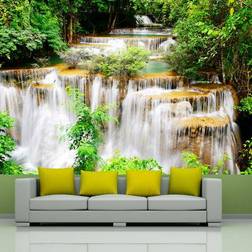 Artgeist Fototapet Thai waterfall 150 x 105 cm