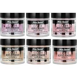 Mia Secret Cover Acrylic Powder 6-pack