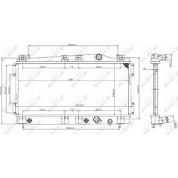 NRF 53955 kylare, motorkylning