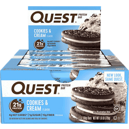 Quest Nutrition Protein Bar Cookies & Cream 60g 12 st