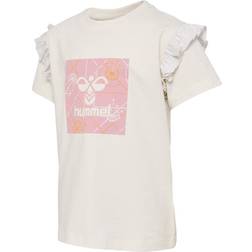 Hummel T-shirt hmlKim Marshmallow år 146 T-Shirt