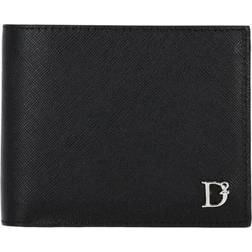 DSquared2 D2 Statement Wallet - Black 01