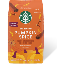 Starbucks Pumpkin Spice Naturally Flavored Coffee 311g