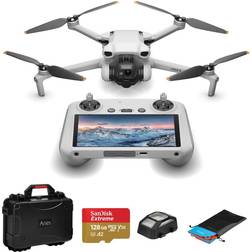 DJI Mini 3 Drone with RC-N1 Remote Controller Rugged Bundle