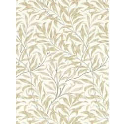 William Morris Boughs Wallpaper Linen Grey W0172/3