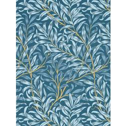 William Morris Boughs Wallpaper Denim Blue W0172/01