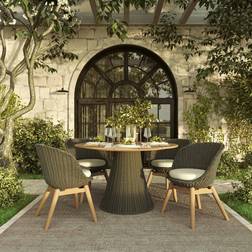 Oxford Garden Tulle 5 Patio Dining Set