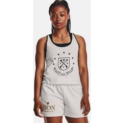 Under Armour Project Rock Arena Tank, White Clay