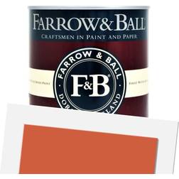 Farrow & Ball Charlottes Locks 268 Eco Metal Paint, Wood Paint Orange 0.75L