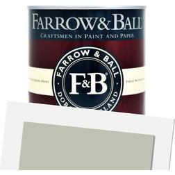 Farrow & Ball Mizzle 266 Eco Exterior Eggshell Metal Paint Grey, Green 0.75L