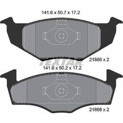 Textar Bremsbeläge Vorne 2186602 Polo Van SKODA Fabia I SEAT