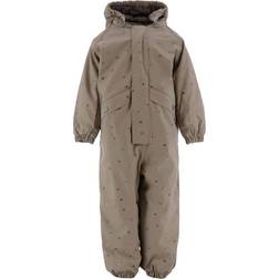 Wheat Aiko Thermo Rainsuit - Dry Grey Houses (7106i/8106i-977-0227)