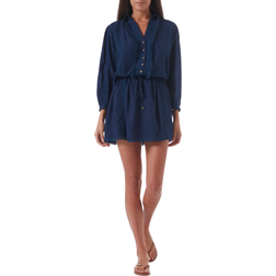 Melissa Odabash Scarlett Cover-Up Dress - Navy