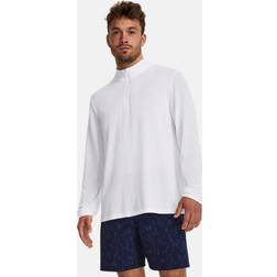 Under Armour Seamless Stride 1/4-Zip Laufshirt Herren white/reflective