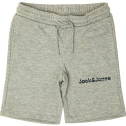 Jack & Jones Boy's Junior Arthur Sweat Jog Short Grey