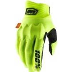 100% Cognito Gloves, Fluorescent Yellow/Black