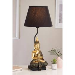 Hestia Golden Buddha Table Lamp