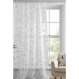 Dreams & Drapes Darnley Spår Topp Voile Panel 140 x 137 cm