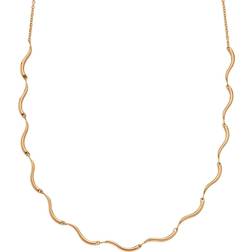 Skagen Wave Chain Necklace - Gold