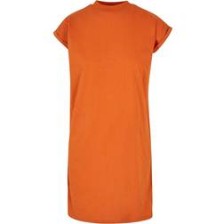 Urban Classics – Orange t-shirtklänning