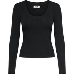 JDY Plum Sweater - Black
