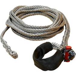 3/8 25 ft. 5600 lbs. WLL Synthetic Winch Rope Line with