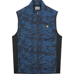 Lyle & Scott Seafoam Gilet - Dark Navy/Light Navy