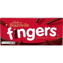 Cadbury Bournville Fingers Dark Chocolate Biscuits 114g