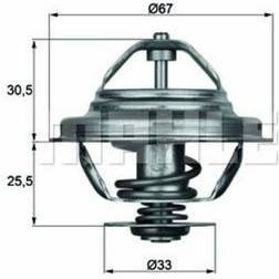 Behr Thermostat insert Car TX-27-71D 72741349