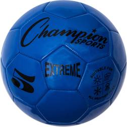 Champion Sports Extreme All-Weather Soccer Ball, Blue