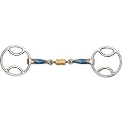 Shires Blue Sweet Iron Bevel With Roller Link, As Supplied As Supplied