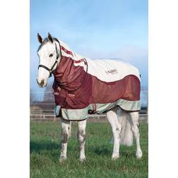 Horseware Rambo Summer Series Grey/Burgundy/Black unisex