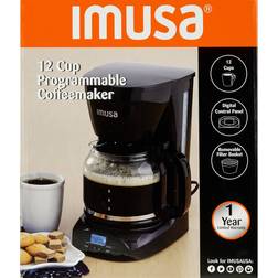 Imusa GAU-18210B Programmable Coffee Maker