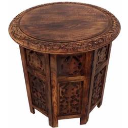 The Urban Port 18 Mango Wood Folding Small Table