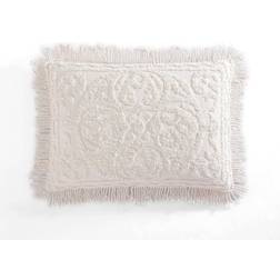 Beatrice Home Fashions Medallion Chenille Kuddöverdrag Rosa (66x50.8cm)