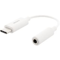 Deltaco USB C - 3.5mm Adapter M-F 0.1m