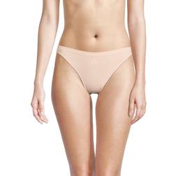 Adidas Women's Logo Bikini Brief Peach