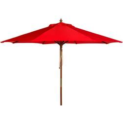 Safavieh Cannes 11-foot Wooden Pulley Market Umbrella