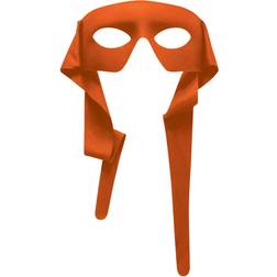 Forum Novelties Venetian Mardi Gras Mask Costume Accessory Orange