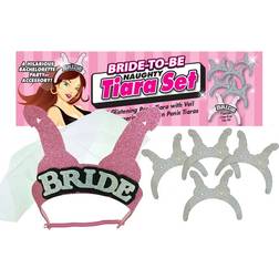 Little Genie Bride-To-Be Naughty Bridal Tiara Set