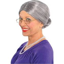 Old Lady Halloween Costume Wig