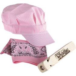 First Note Train Whistle And Hat Set Pink