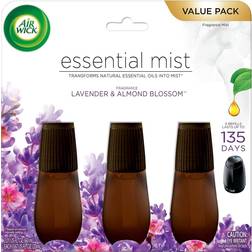 Air Wick Essential Mist Lavender and Almond Blossom 3-pack