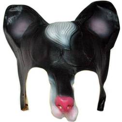 Horror-Shop Kaninchen maske aus latex